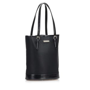 Burberry Black Nylon Bucket Bag